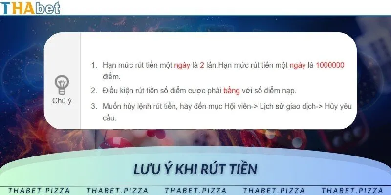 Nắm chắc một số quy tắc rút tiền tránh sai sót